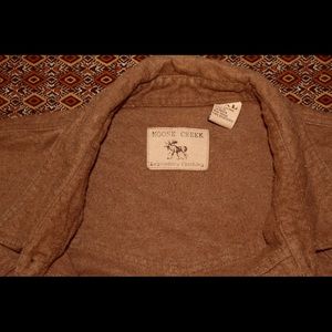 Moose Creek Legendary Clothing Tan Jacket